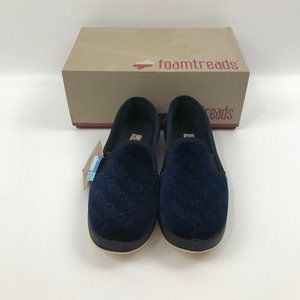Foamtreads Navy Blue  slippers  size 9.5 M